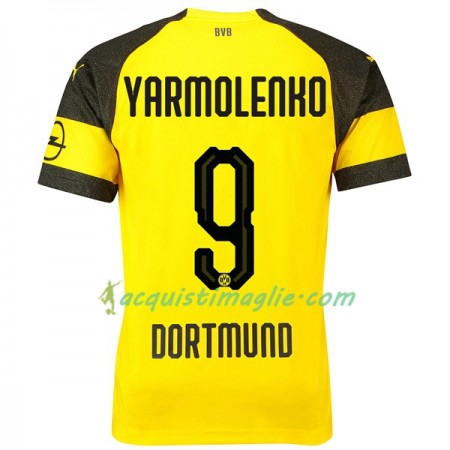 Divisa di Calcio Borussia Dortmund Yarmolenko 9 Prima 2018/2019